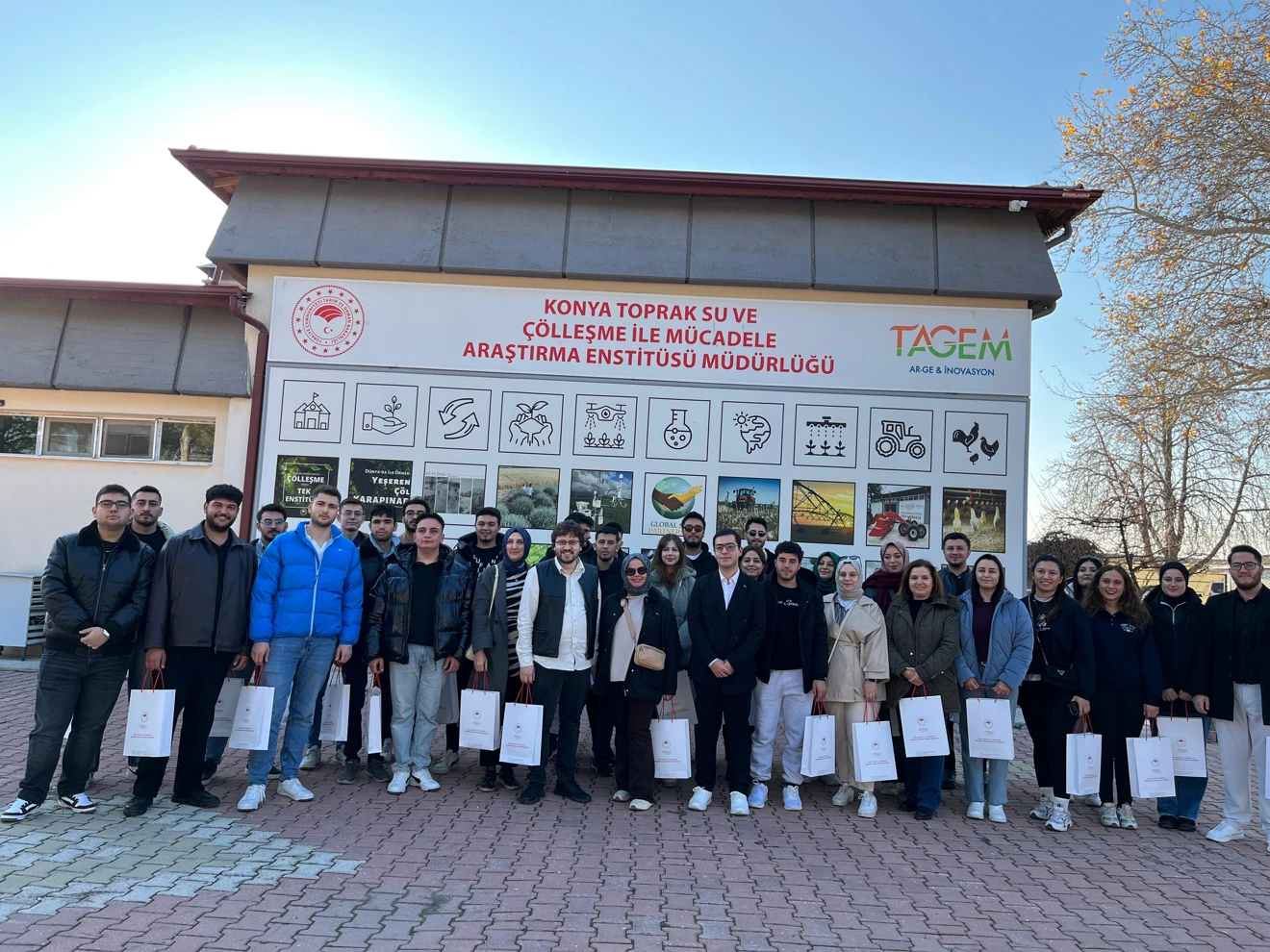 Konya Toprak Su ve Çölleşme ile Mücadele Araştırma Enstitüsü Ziyareti